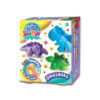 Set creativ Strigo JUST SQUISH „CREAȚI-VĂ PROPRIILE FIGURINE DIN SILICON”, DINOZAURI, 240507