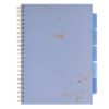 Caiet cu spirala si separatoare, STRIGO PADS Project Book Marmorat A4, Matematica, PADS028