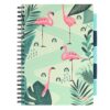 Caiet cu spirala si separatoare, STRIGO PADS Project Book Jungle A4, Matematica, PADS036