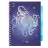 Caiet cu spirala si separatoare, STRIGO PADS Project Book CARACATITA, A4, Matematica, PADS048