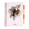 Caiet cu spirala si separatoare, STRIGO PADS Project Book TROPICAL, B5, Matematica, PADS064
