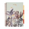 Caiet cu spirala si separatoare, STRIGO PADS Project Book Africa, B5, Matematica, PADS069