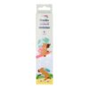 Set 6 creioane Strigo HB Pastel, cu guma de sters, Seria Capybara SSC501