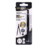 Compas mecanic cu capac Strigo, Negru SSC481