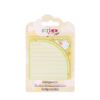 Notite adezive 73x73 mm, 20 file, Strigo galben pastel SSN054