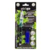Stilou Strigo cerneala cu stergere + 2 rezerve + dispozitiv curatare, in blister, verde SSC341
