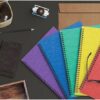 Caiet cu spirala Pukka Pad A4, 120 pagini, dictando cu cadran alb, 7267-PRS