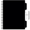 Caiet cu spirala si separatoare, Strigo Pads Project Book, negru, A5, Matematica, PADS100