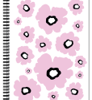 Caiet cu spirala flexibila, Strigo Pads Project Book, flori roz, A5, Matematica, PADS106