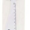Riglă Strigo plastic Pisica 15 cm alba SSC523