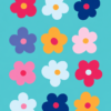 Caiet scolar STRIGO FLOWERS, A5, dictando, 48 file, hartie 70g FSC, coperta glossy laminate, RO012
