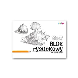 Bloc de desen Strigo A4 20 file 90G alb SPA013