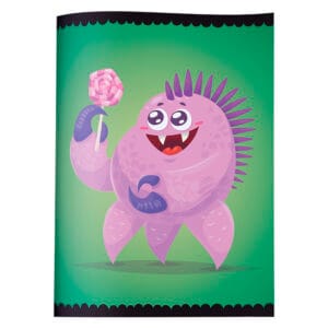 Caiet Strigo A5 32 file matematica MONSTER SPA024