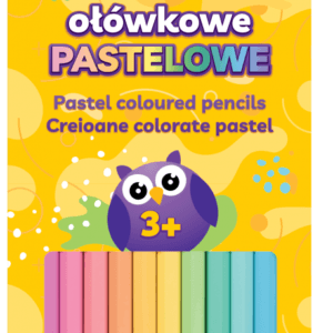 Creioane colorate Strigo pastel 12 culori SSC183