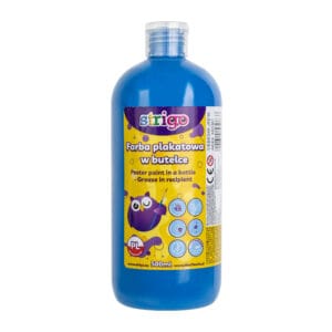 Guase Strigo in recipient 500 ml, albastru deschis SSC307
