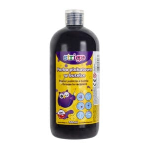 Guase Strigo in recipient 500 ml, negru SSC313
