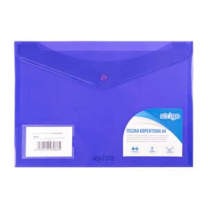 Mapa Strigo plic cu capsa si doua buzunare A4 mov SF005