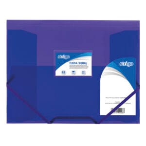 Mapa Strigo A4 cu elastic, mov SF027
