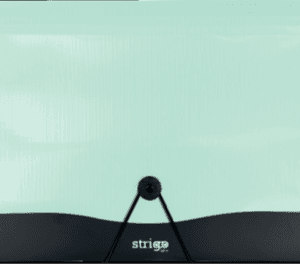 Mapa Strigo PP, A4, 13 compartimente, inchidere cu elastic, clips metalic, menta SF051
