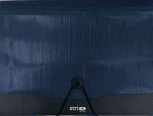 Mapa Strigo PP, A4, 13 compartimente, inchidere cu elastic, clips metalic, bleumarin SF054