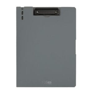 Clipboard Strigo vertical A4, suport stilou, gri SF065