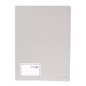 Mapa Strigo, PP, A4, 30 folii protectie, gri SF084