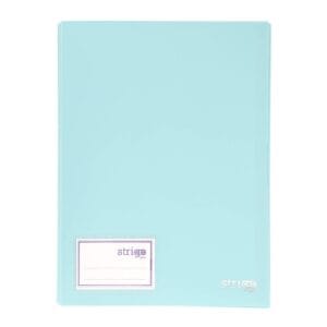 Mapa Strigo, PP, A4, 40 folii protectie, bleumarin SF085