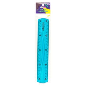 Rigla Strigo flexibila 20 CM Albastru SSC013
