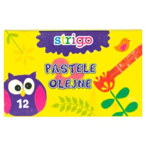 Creioane cerate Strigo 12 culori SSC027