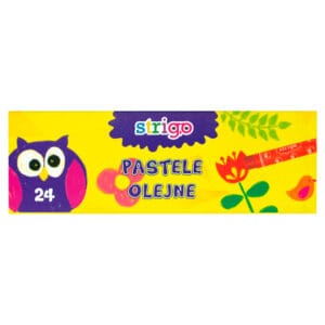 Creioane cerate Strigo 24 culori SSC028