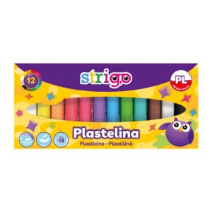 Plastilina Strigo 12 culori SSC332