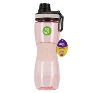 Bidon Strigo, cu manson cauciuc, 600 ml, Roz SSC377