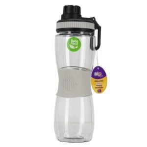 Bidon Strigo, cu manson cauciuc, 600 ml, Gri SSC378