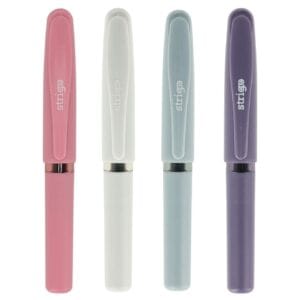 Pix cu gel Strigo MINI, 0.5 mm, cerneala albastra, mix 4 culori SSC440