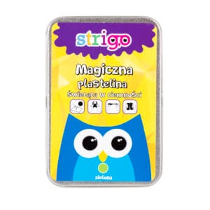 Plastilina magica Strigo verde fosforescent TCG-03