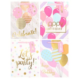 Set 4 pungi hartie 18x23(h)x10cm 210 gsm. PART009