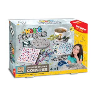 Set creativ Strigo "CIMENT MAGIC", SUPORT PAHARE, 211010
