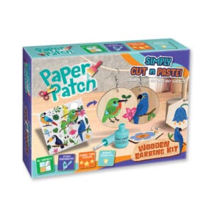Set creativ Strigo "PAPER PATCH" CERCEI DIN LEMN, 235021-1