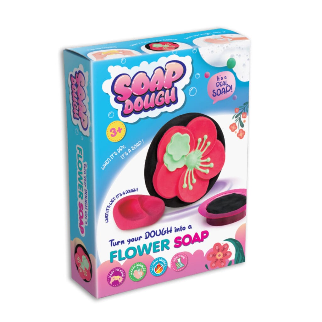 Set creativ Strigo ,,FĂ-ȚI PROPRIUL SAPUN’’ , FLOARE ROȘIE, 223032