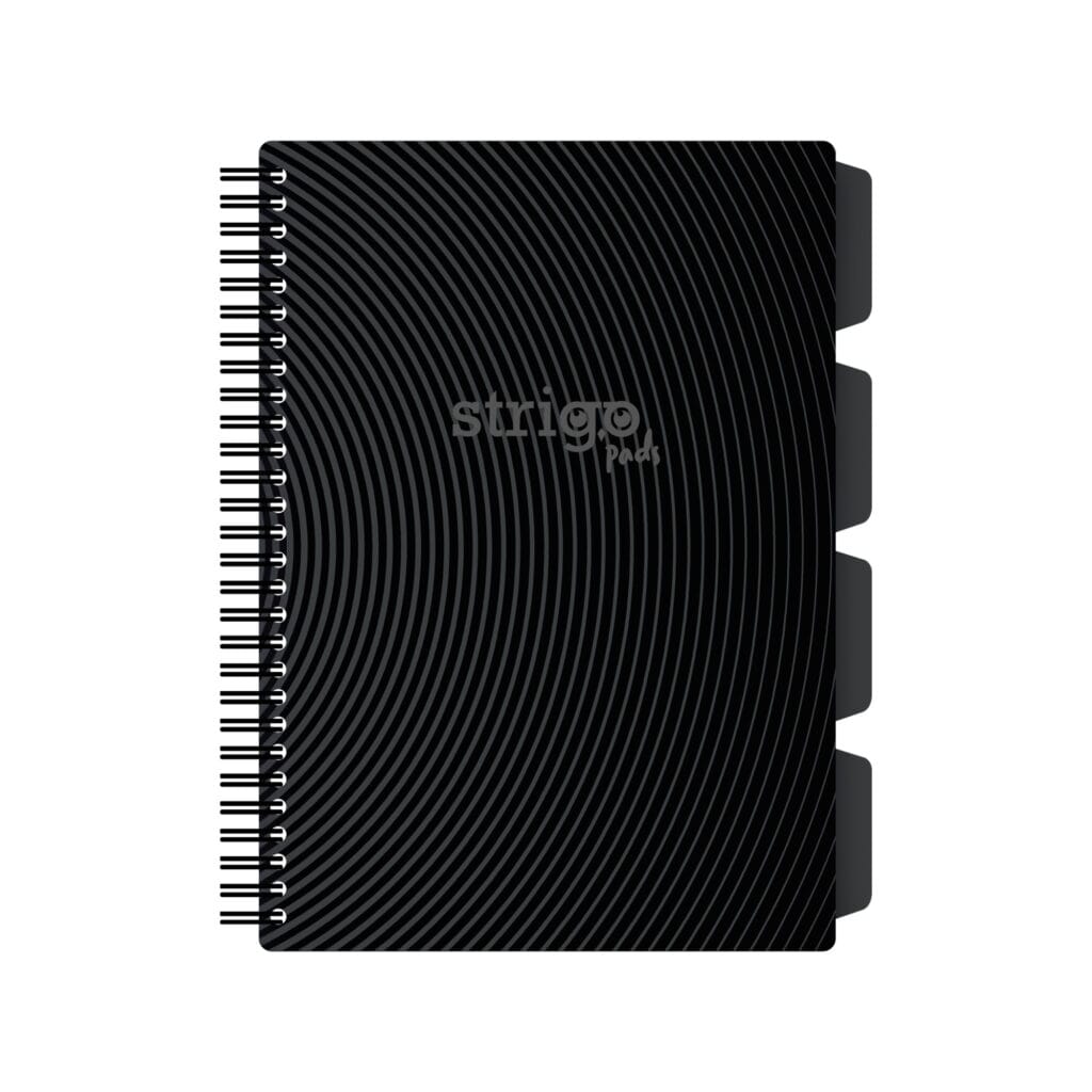 Caiet cu spirala si separatoare, STRIGO PADS Project Book Basic B5, Matematica, PADS058