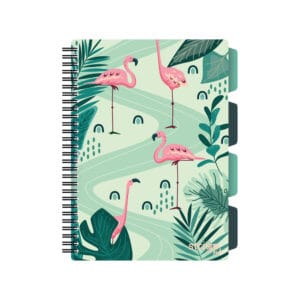 Caiet cu spirala si separatoare, STRIGO PADS Project Book Jungle B5, Matematica, PADS040