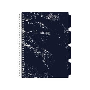 Caiet cu spirala si separatoare, STRIGO PADS Project Book Marmorat B5, Matematica, PADS029